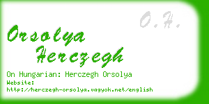 orsolya herczegh business card